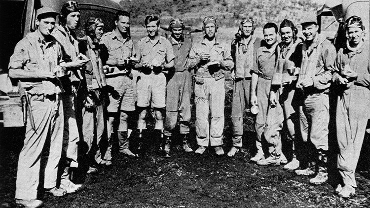 35th Fighter Squadron pilots