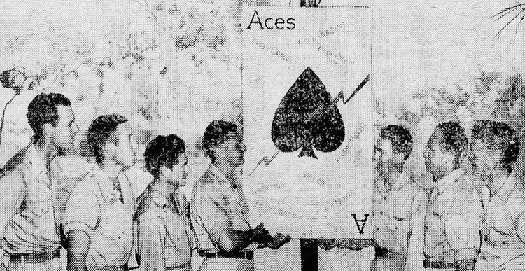 80th Fighter Squadron ace pilots